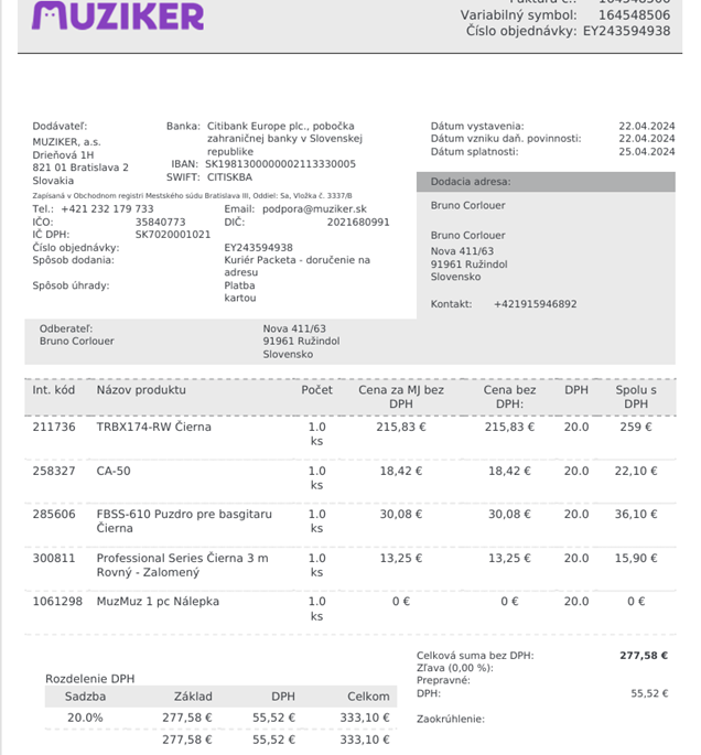 Basgitaru Yamaha TRBX174-RW (Black) - 7