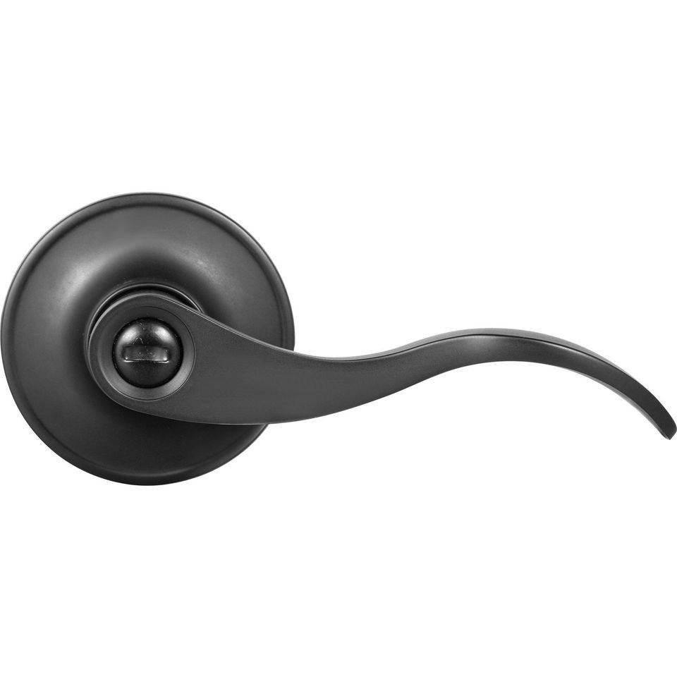 Set černých klik se zámkem, klíčky - 7