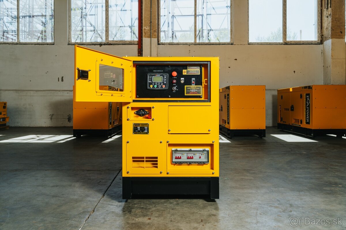 Naftová elektrocentrála PCA POWER 35 kVA s ATS. - 7