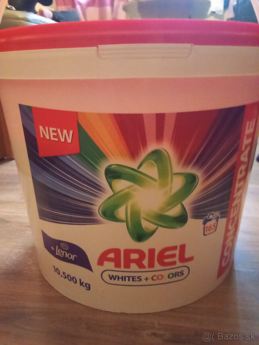 Ariel z dovozu 6 litrov/120 praní a prášok 10,5 kg/165 praní - 7