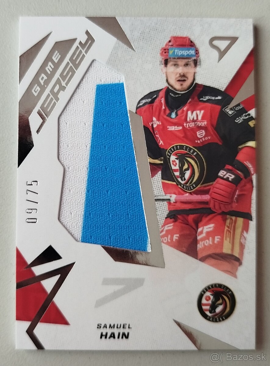 Hokejové kartičky TIPSPORT LIGA 2025/2026 Jersey, podpisy... - 7