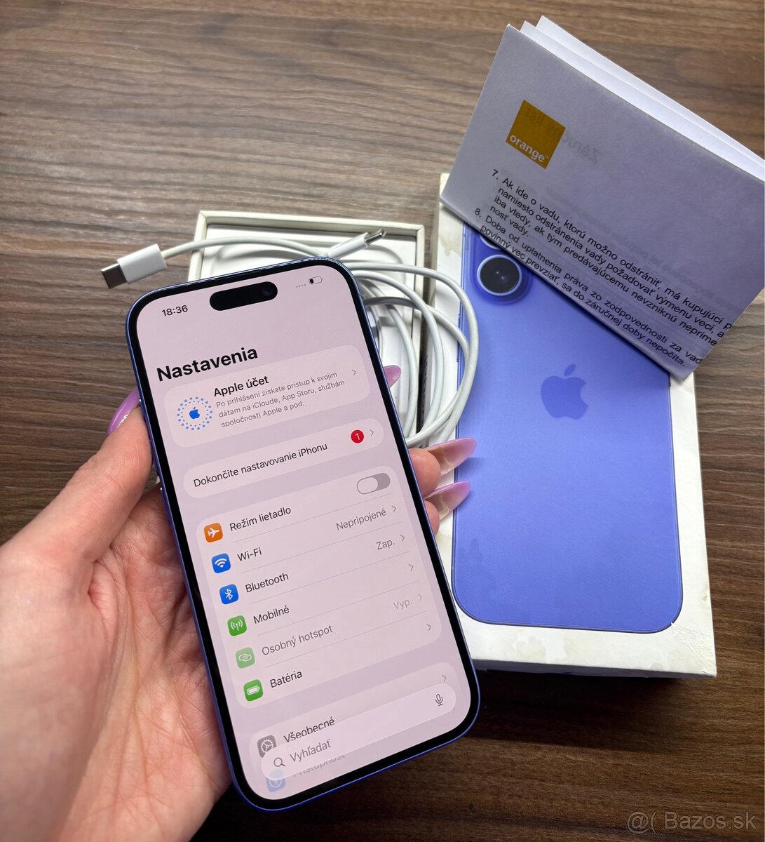 IPhone 16 128GB Ultramarine - 7