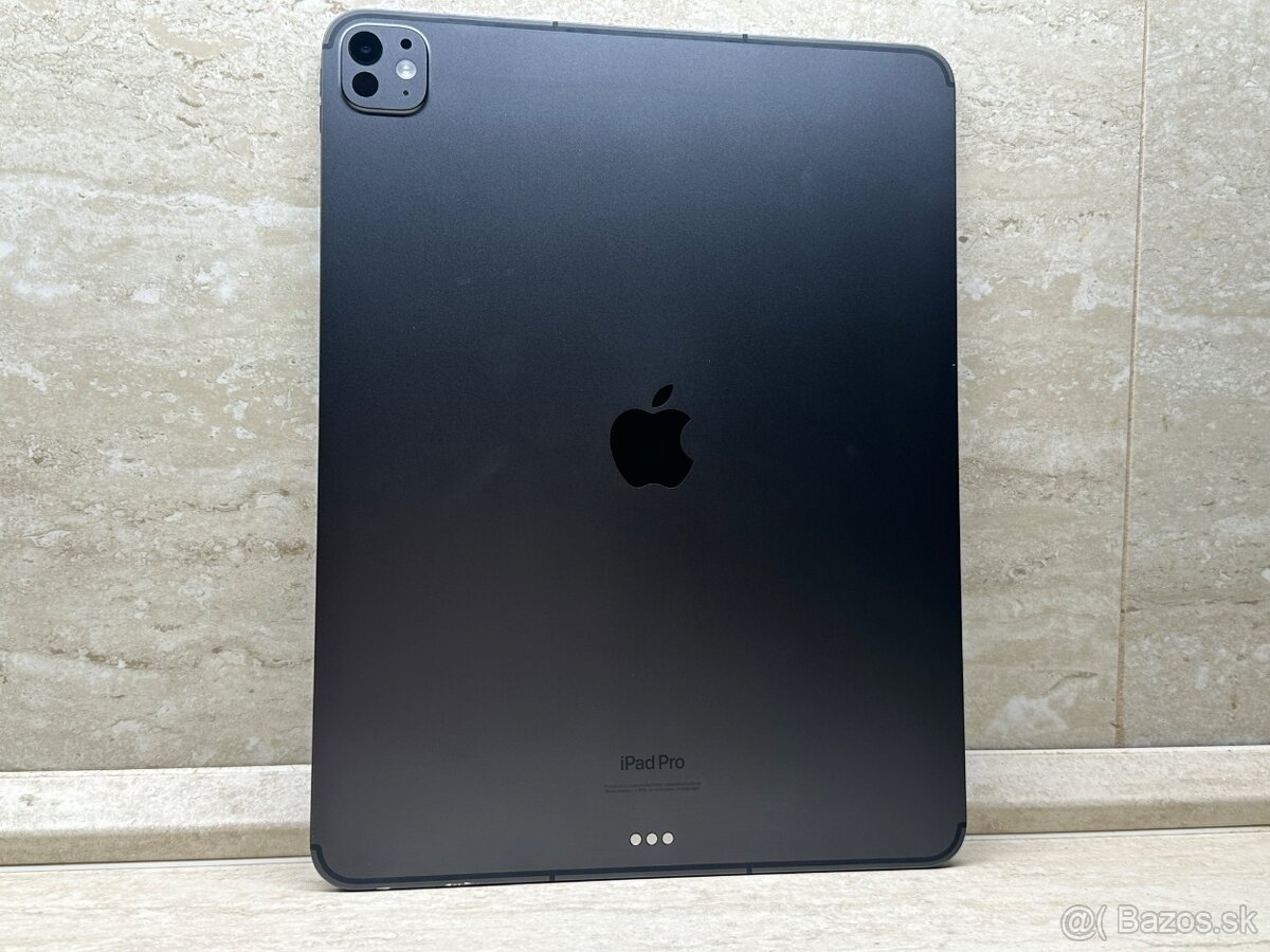iPad Pro 13 256GB Wi-Fi + Cellular Space Black, 100% batéria - 7