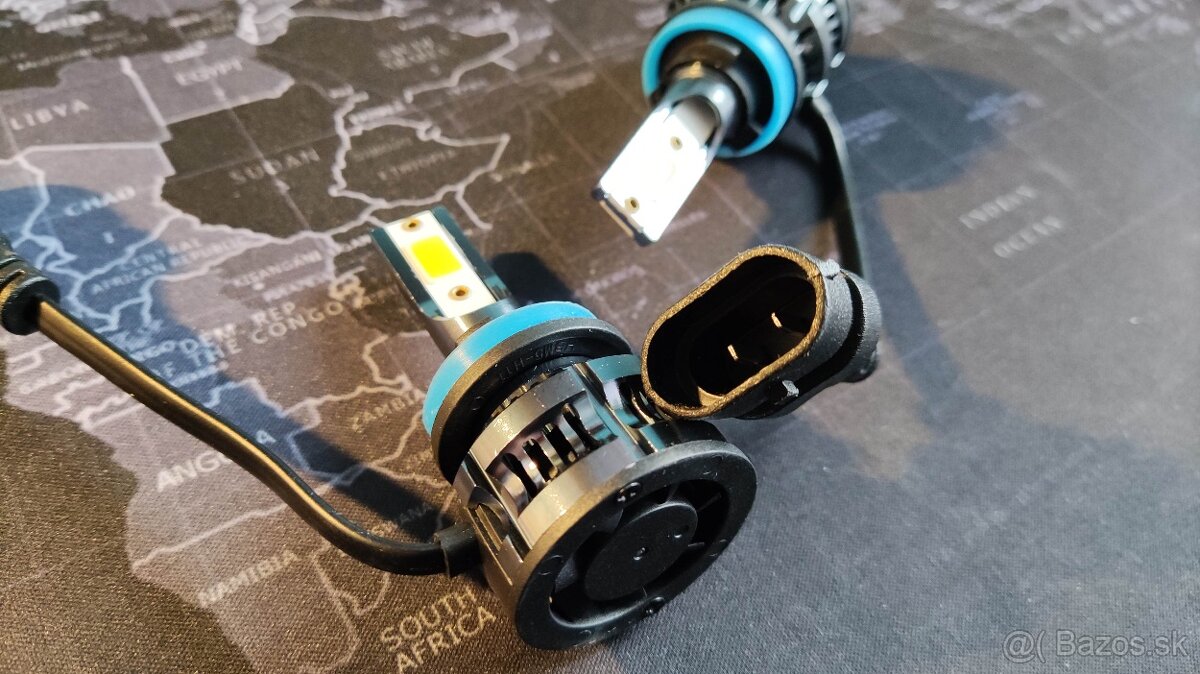 Žiarovky H7/H8//H9/H11 LED Canbus 80-100W zvýšená svietivosť - 7