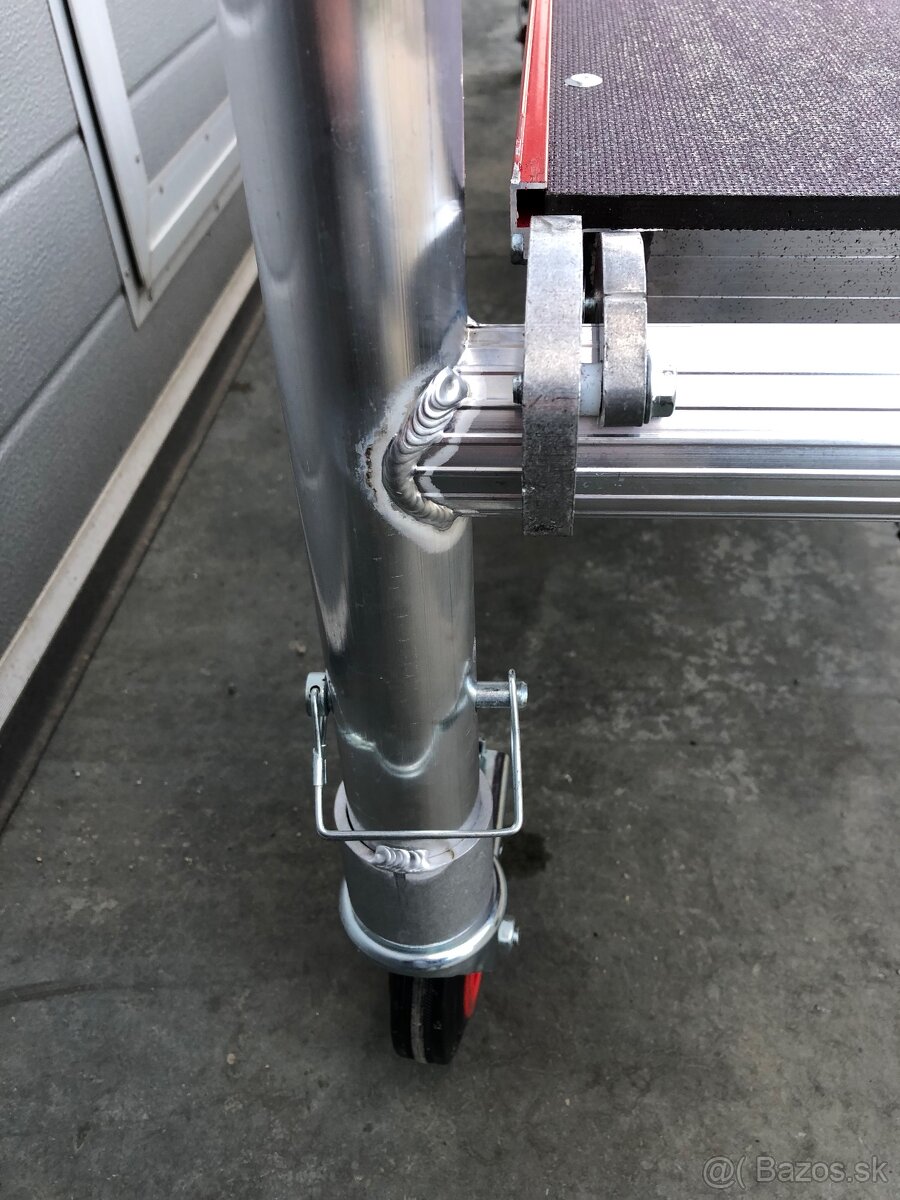 Mobilné hliníkové lešenie na kolieskach. DOPRAVA ZDARMA - 7