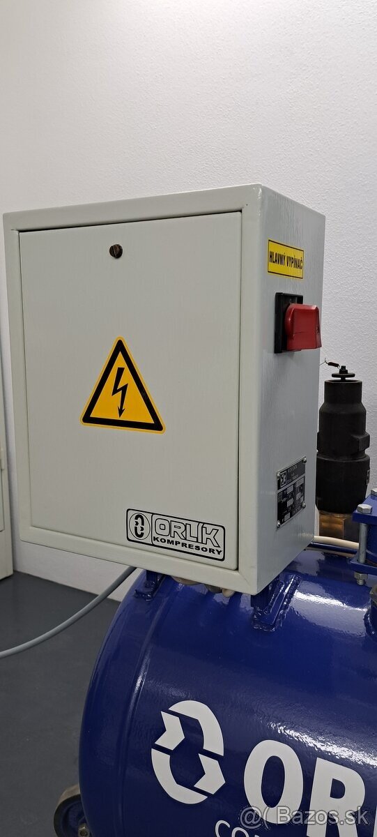 Predam kompresor orlik pks 17, motor 3 kw, nádoba 150 L - 7