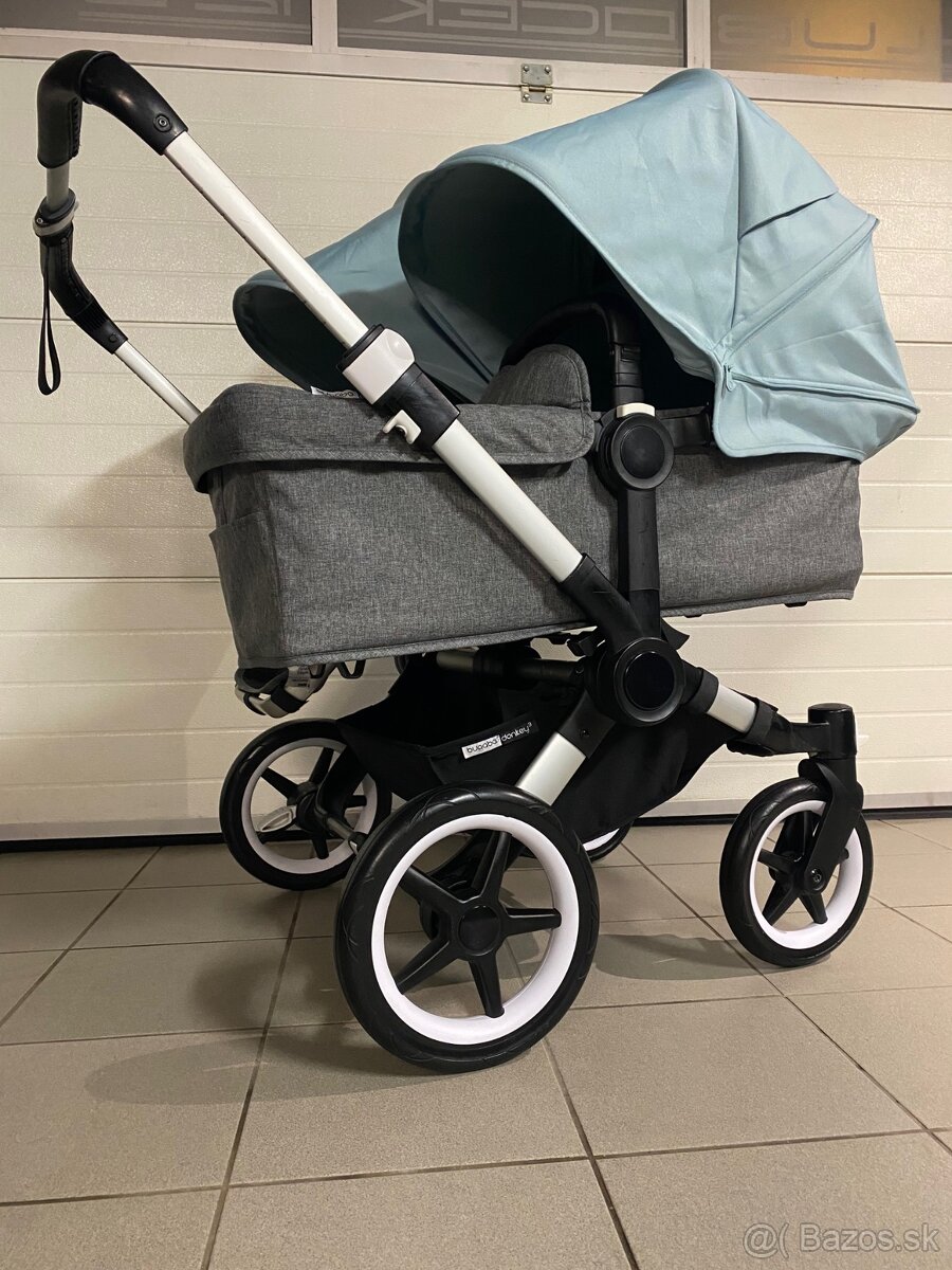 Bugaboo Donkey 3 - vapor blue TWIN / DUO - 7