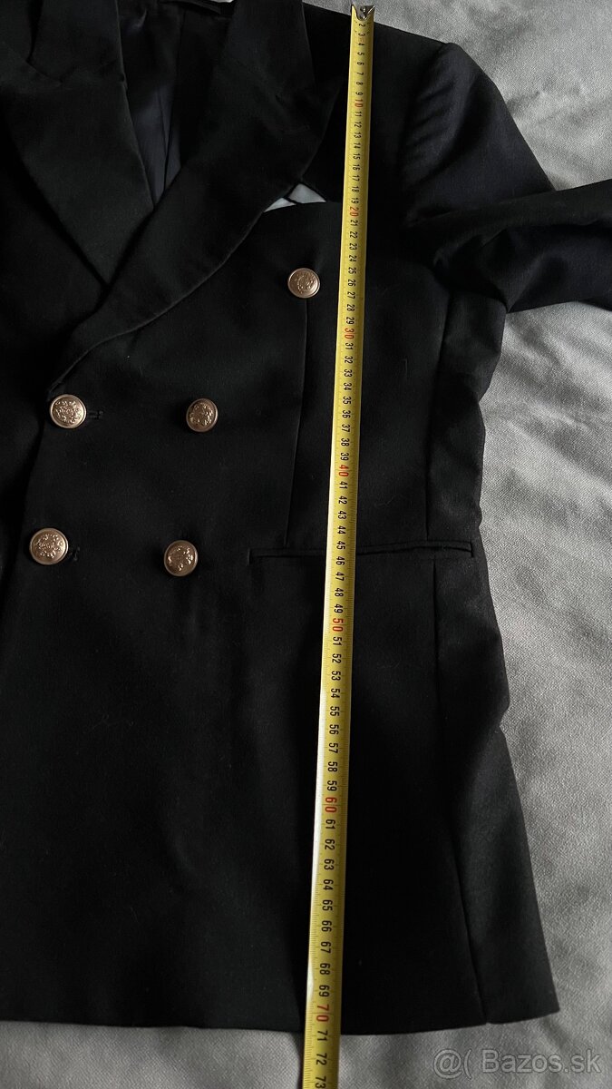 Dvojradove cierne sako - 7