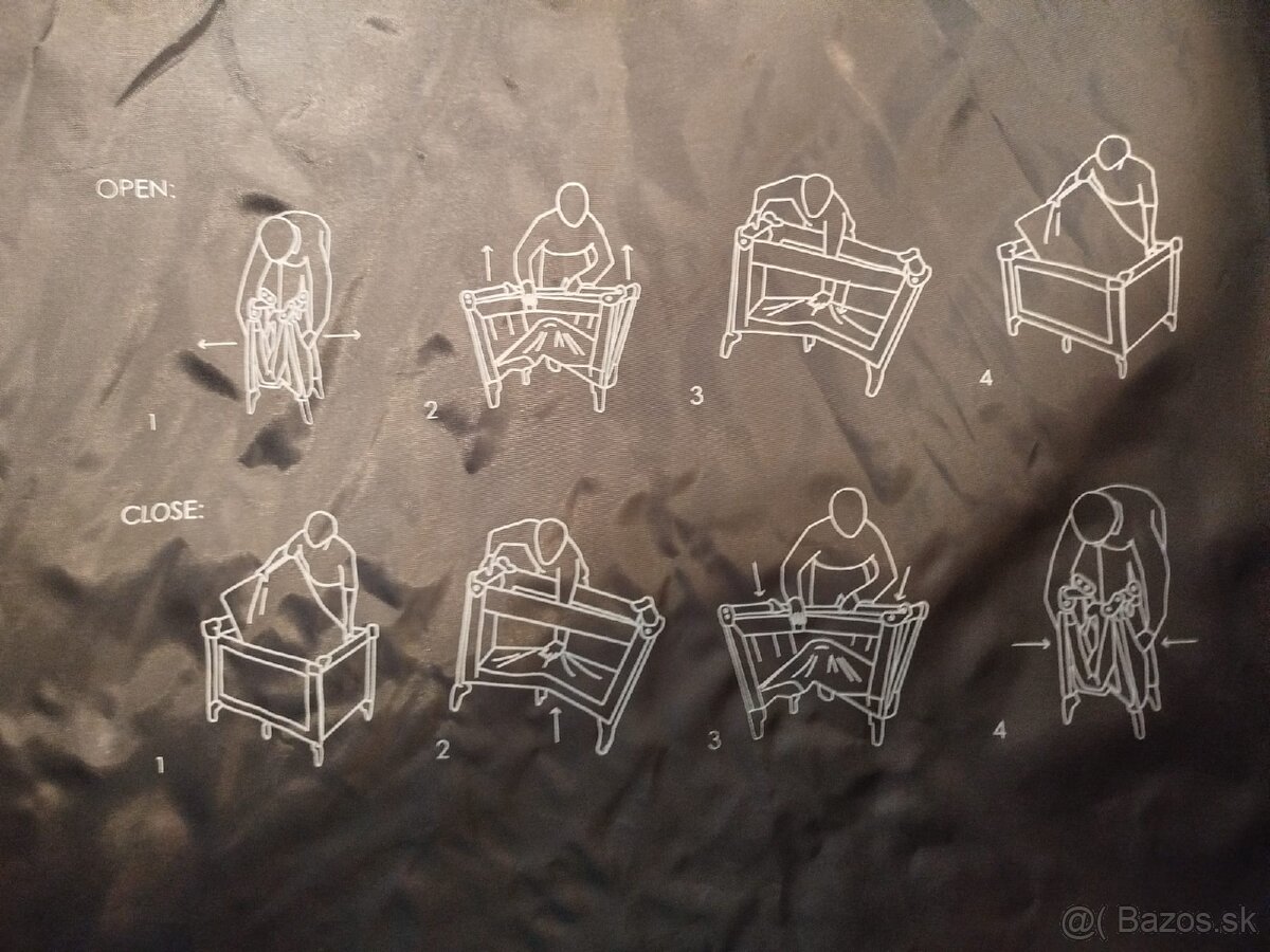 Detská cestovná postielka - 7