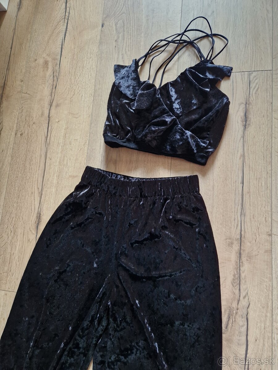 KOMPLET cropp top+nohavice S/M - 7