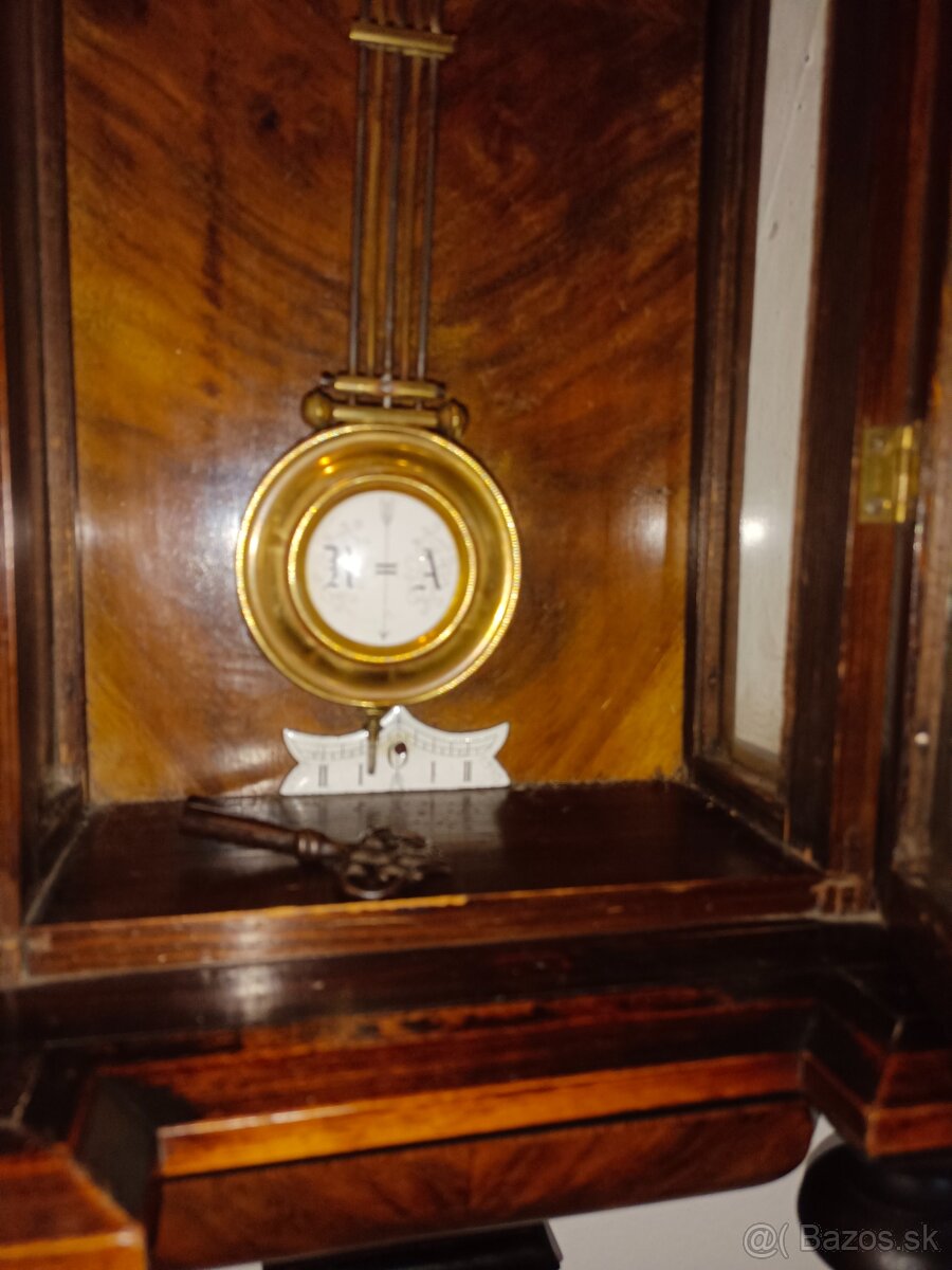 Starožitný hodiny nástěnné Německo - 7