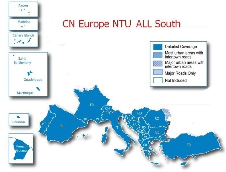 Garmin GPS nová mapa 2025 - Garmin Nuvi, Drive, Dezl, Zumo. - 7