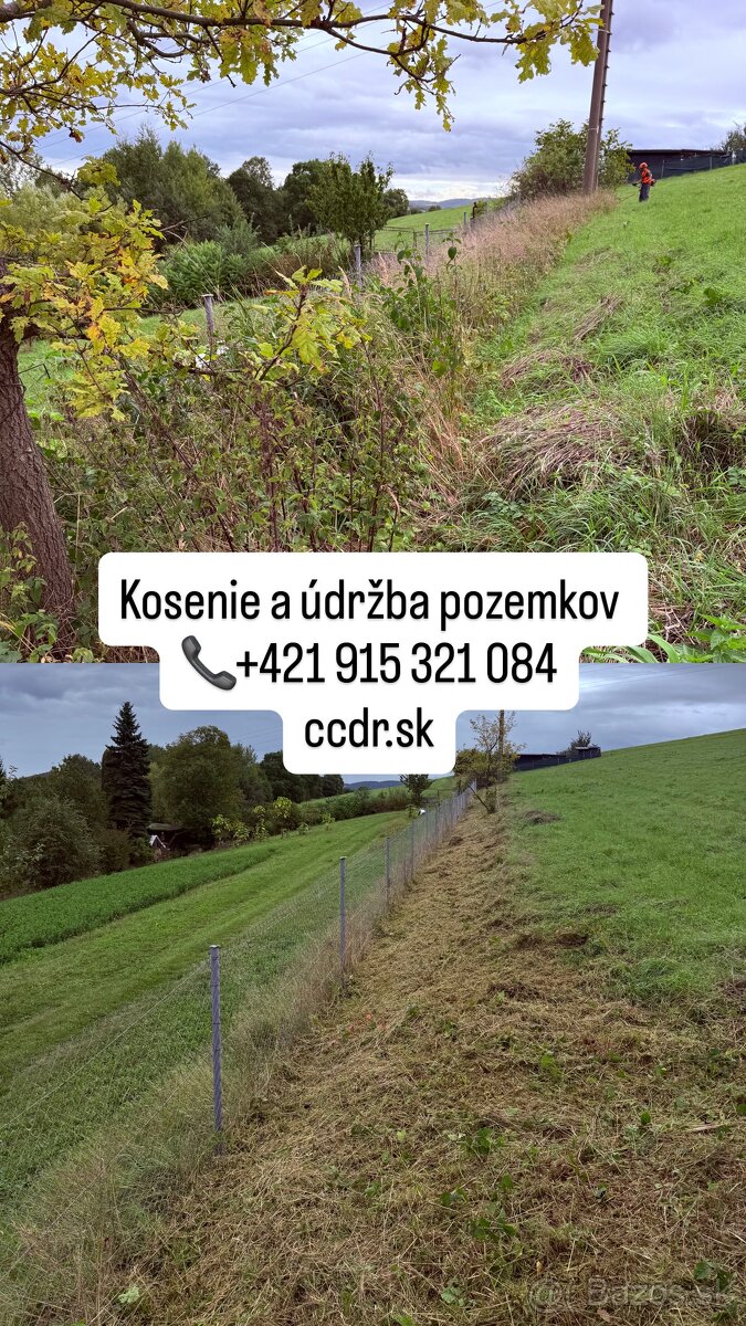 KOSENIE – MULČOVANIE – ČISTENIE POZEMKOV - 7