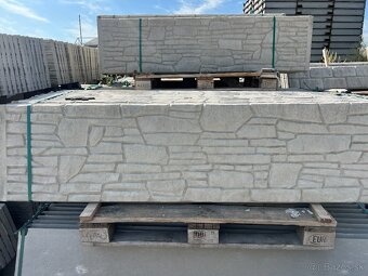 Predám betónové plotove platne a stĺpy - 7