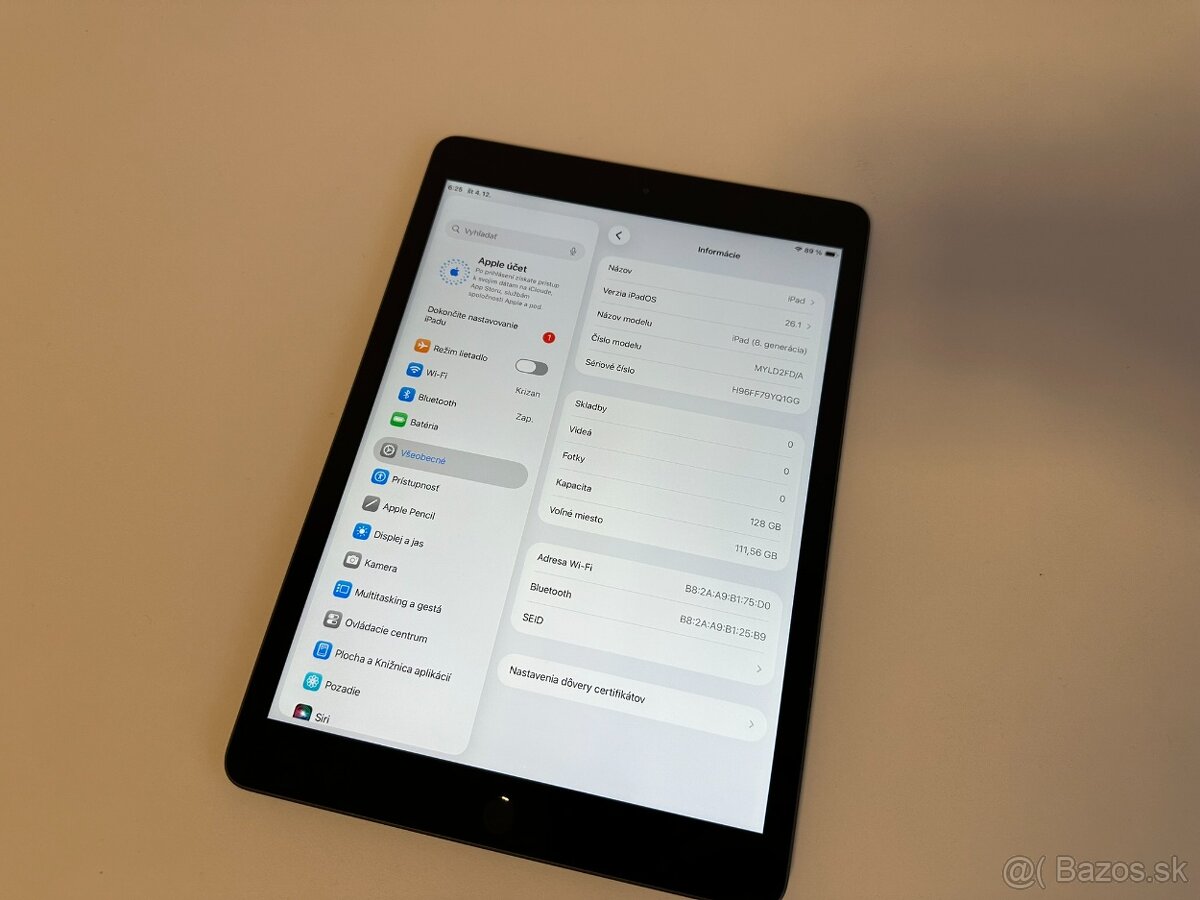 Apple iPad 8. generácia 128GB - 7