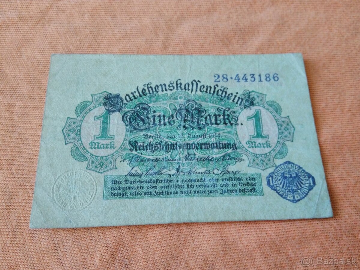 Bankovky - Nemecko C - 7