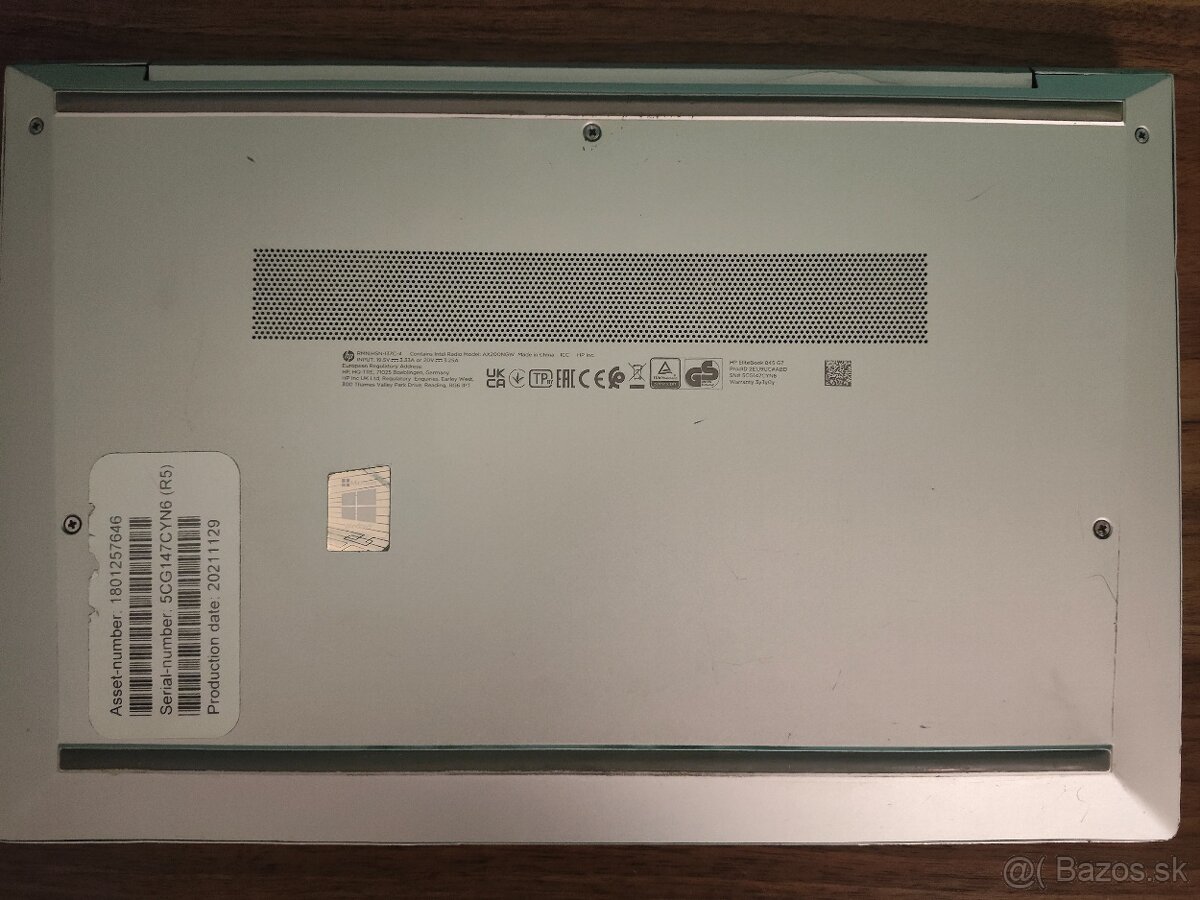 EliteBook 845 G7 – i5 / 16GB / 256GB - 7