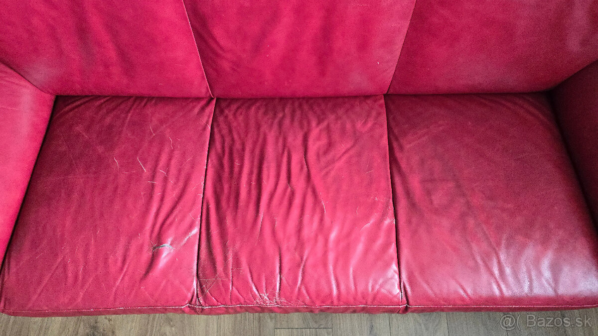 Kožená sedacia súprava - 7