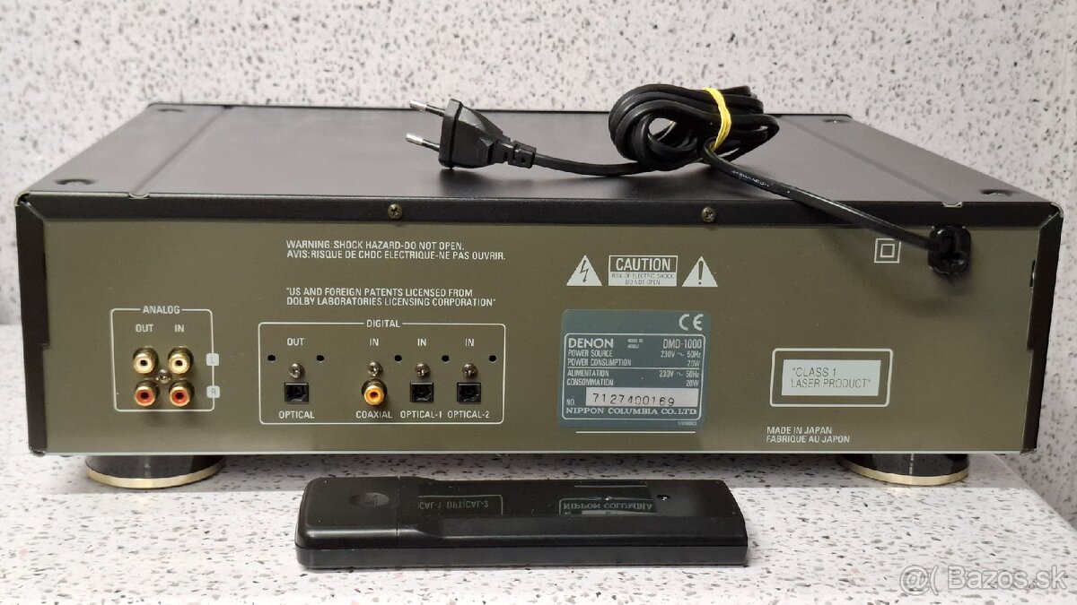 DENON DMD-1000 》MINIDISC + dialkové ovladanie - 7
