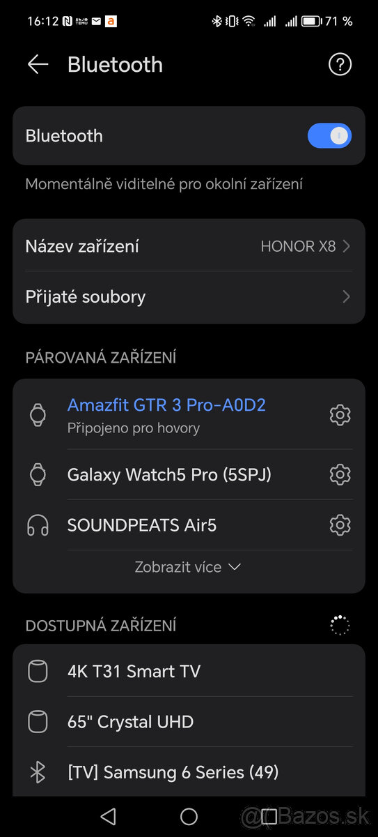 Amazfit GTR 3 Pro Black hodinky - 7