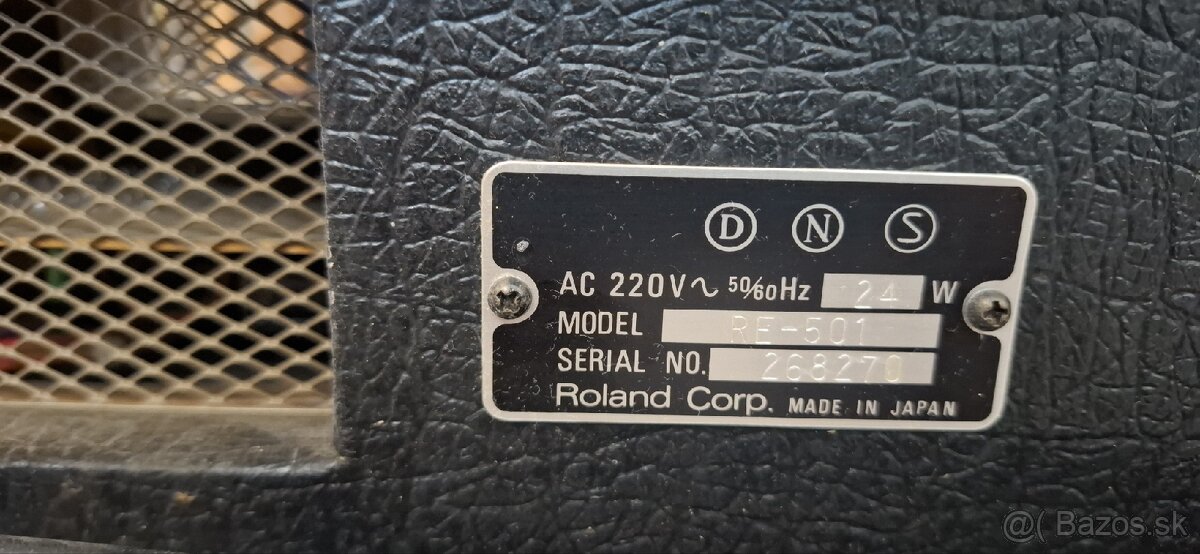 Predám páskový echo chorus Roland RE-501 Space Echo. - 7