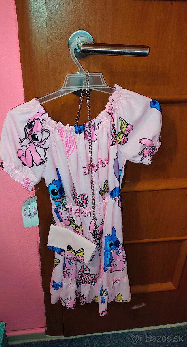 Spoločenské šaty veľ.140 - 7