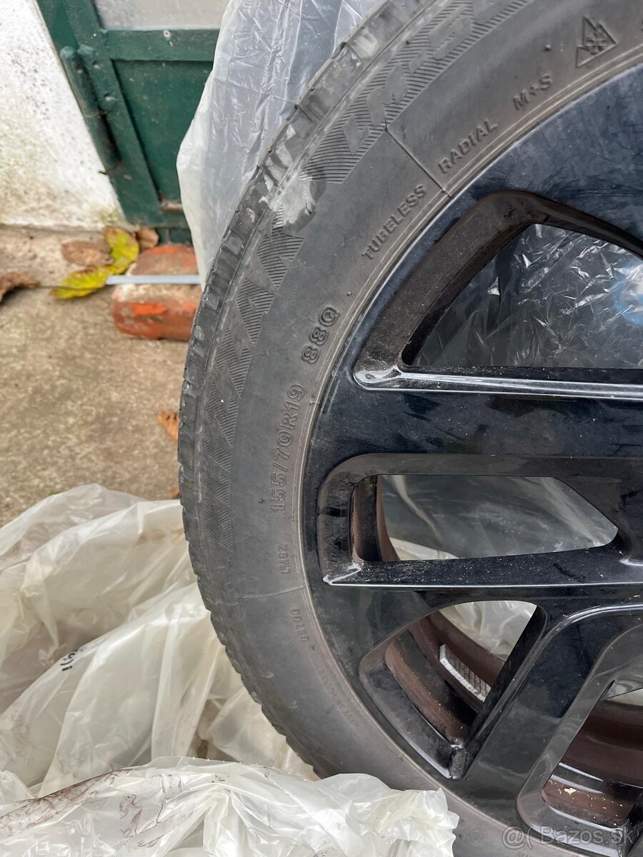 Komplet sada zimných pneumatík na originál BMW hliníkových - 7