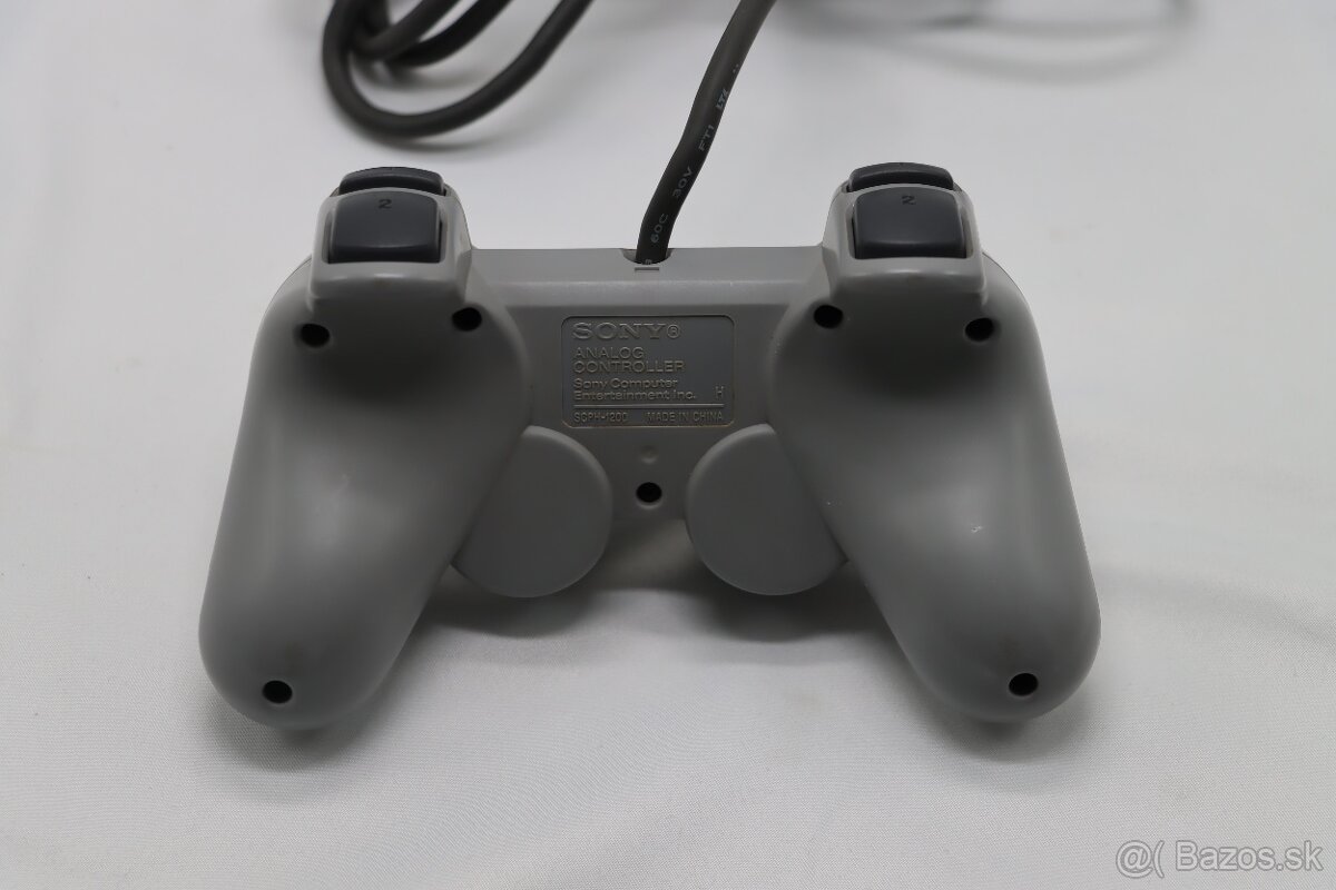 PlayStation 1 FAT SCPH-7502 + Dual Analog + karta + káble - 7