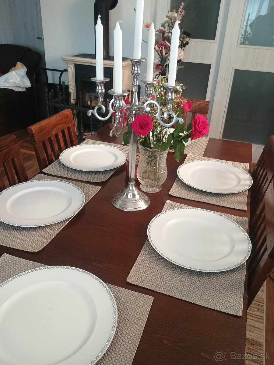 Stôl jedálenský okus stoličky - 7