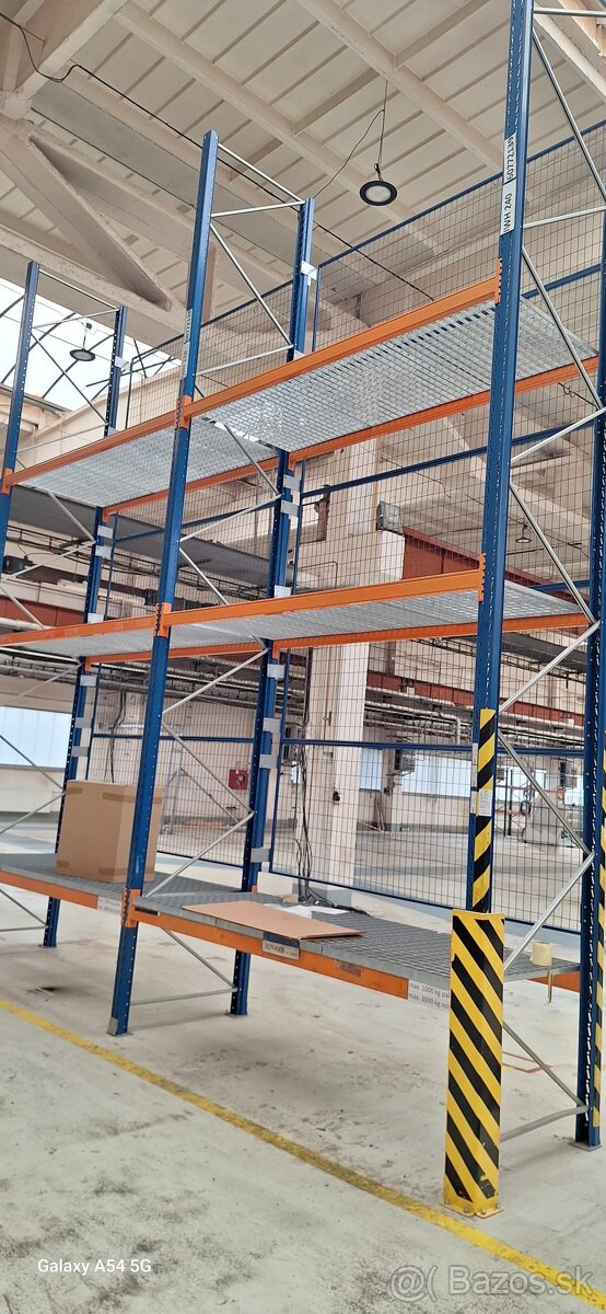 Predám skladové paletové regále - 7