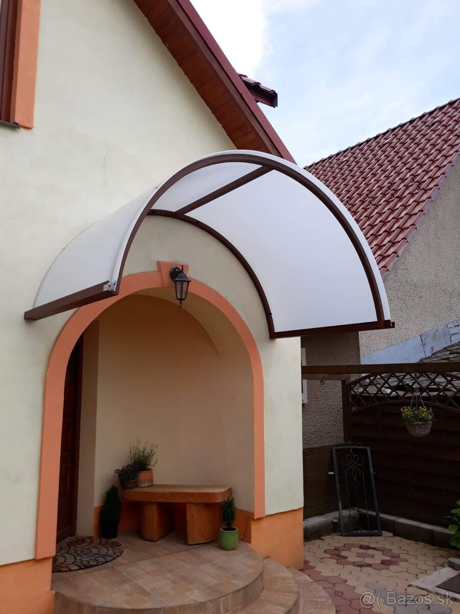 Hliníkový prístrešok nad dvere - 7