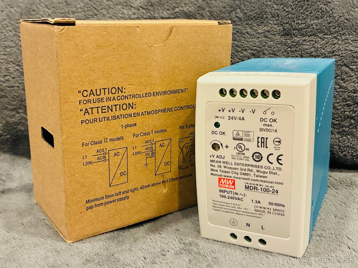 Nové zdroje MURR, OMRON, MEAN WELL - 7