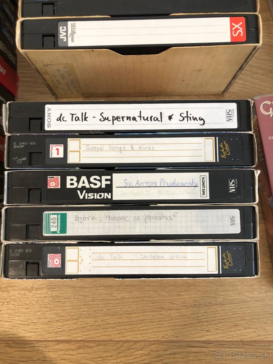 VHS kazety - 7