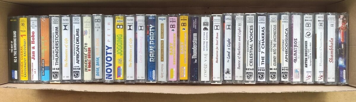 Zbierka nerozbalených magnetofónových kaziet 2. časť. - 7