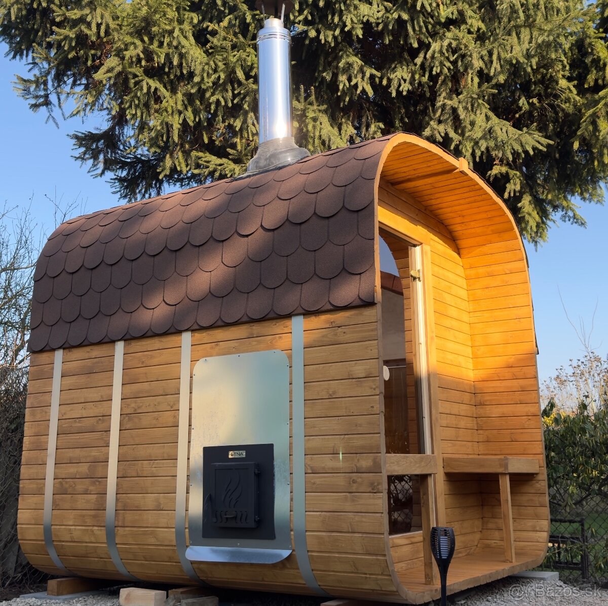 Sudová sauna 240cm AZS-ENGINEERING QUADRO 2QL - 7