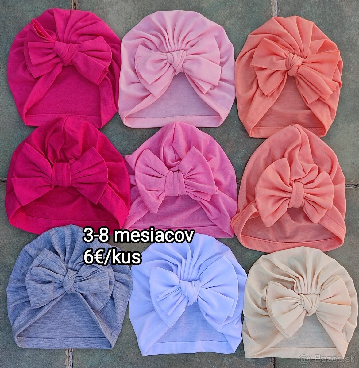 Detské čiapky pre bábätká - 7