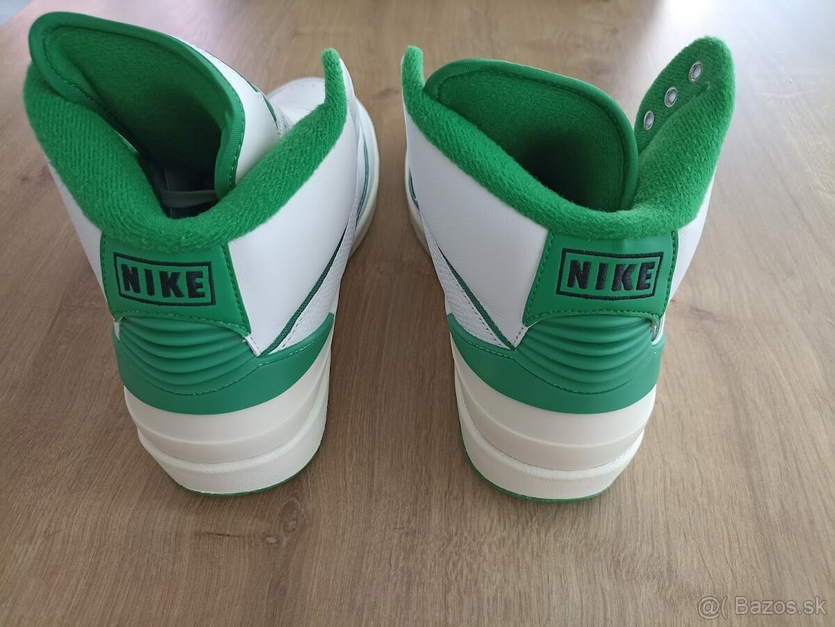 Nové pánske tenisky Nike Air Jordan 2 Retro Lucky Green - 7