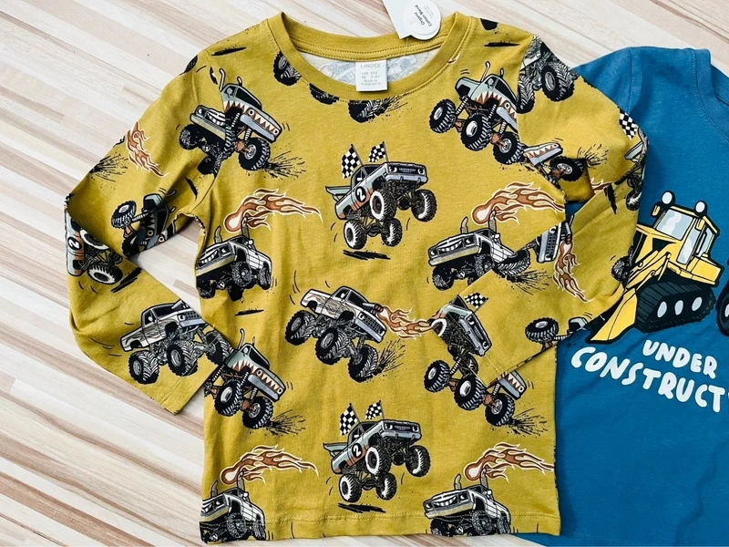 veľ. 98/104 Lindex HOT WHEELS tričká, boxerky - 7