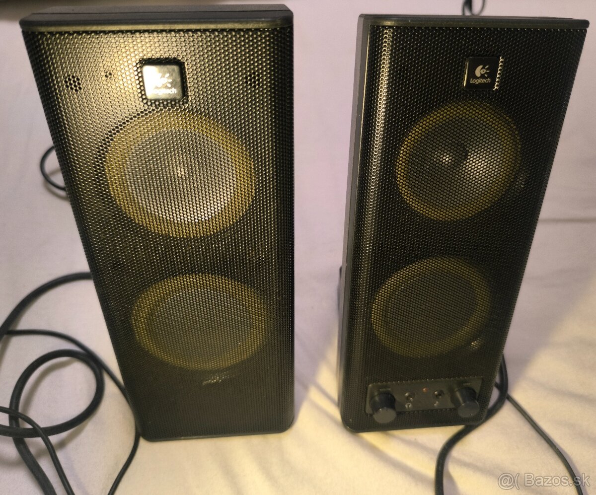 Predám reproduktory k PC Logitech S-0264B - 7