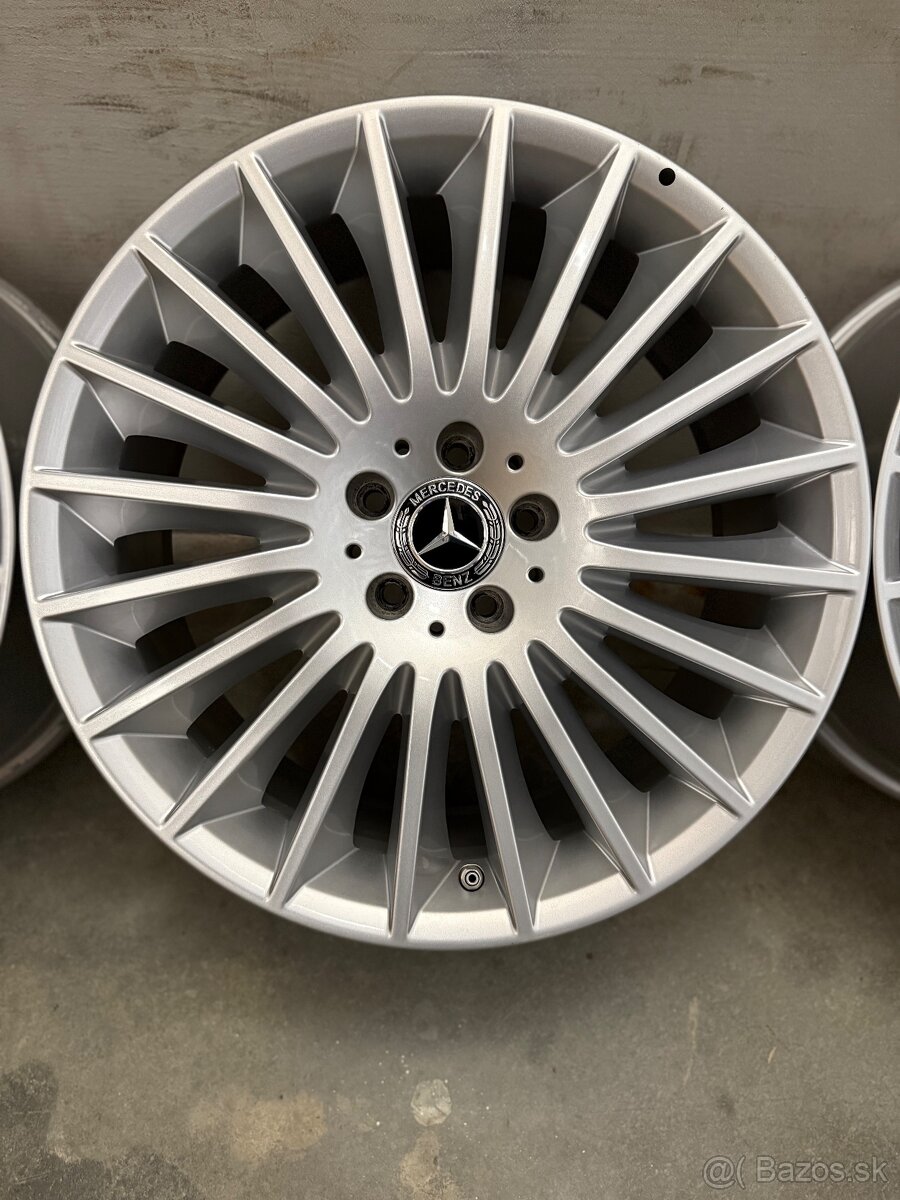 Hliníkové disky 5x112 R19 Mercedes Benz S Class W222 - 7