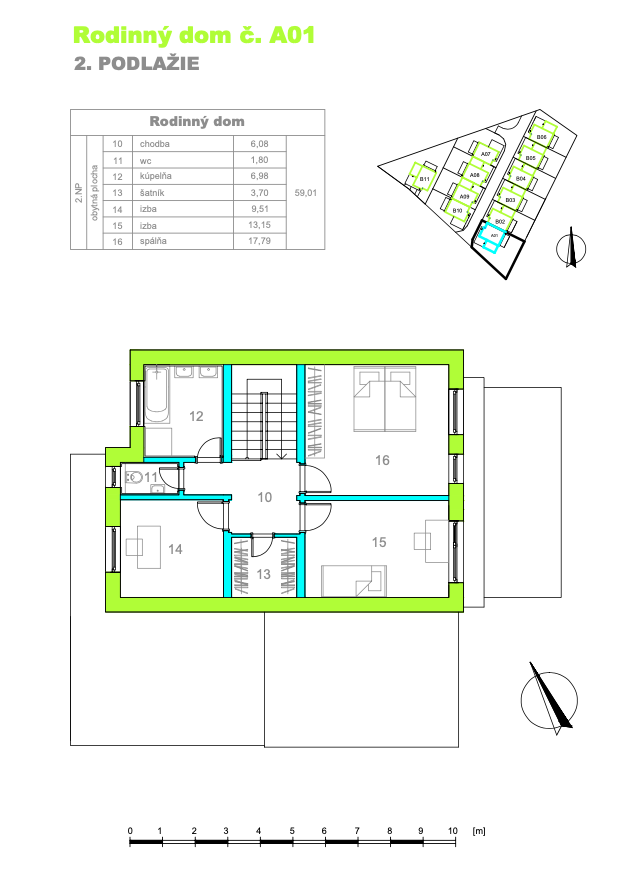 (A1) Moderné bývanie v Bitarovej - 4 izbový dom s garáž - 7