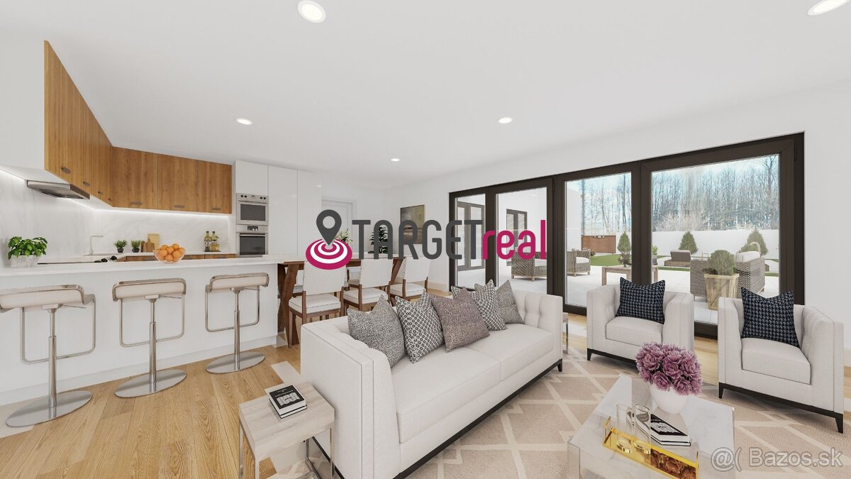 Exkluzívna novostavba 4-izbového bungalovu s dvojgarážou – T - 7