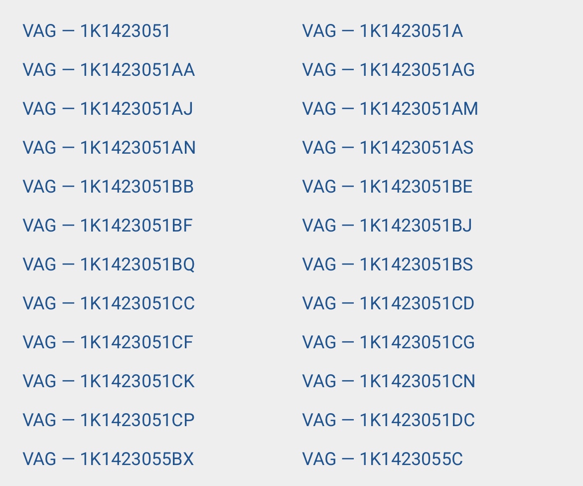 Servo riadenie 1K1423105C - 7