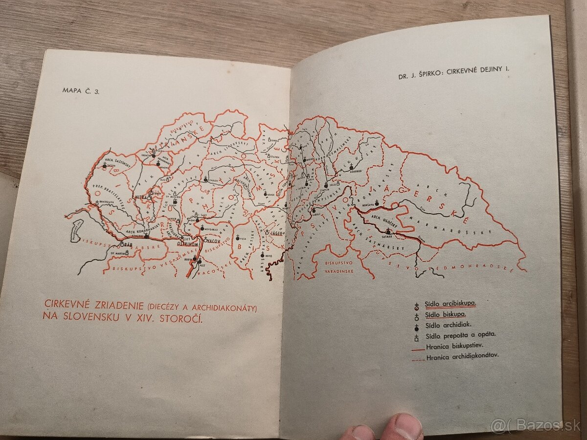 Jozef Špirko : Cirkevné dejiny I.,II., 1943 - 7