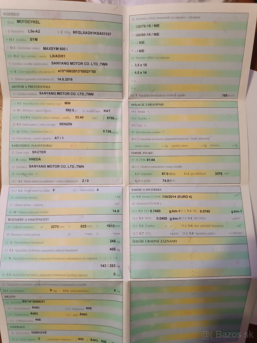 Predám Sym Maxim 600i - 7