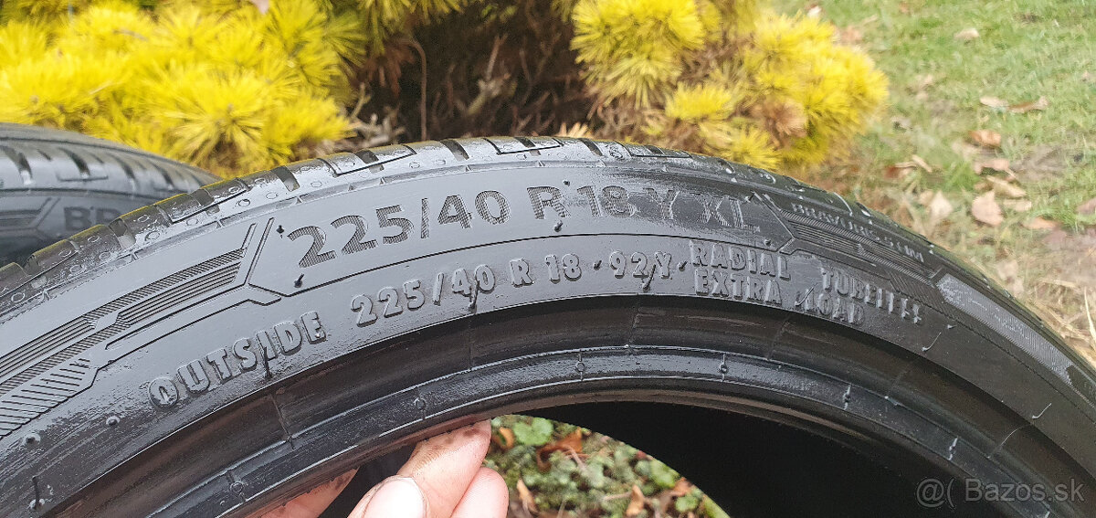 BARUM BRAVURIS 5, LETNE, 225/40 R18, 8 MM - 7