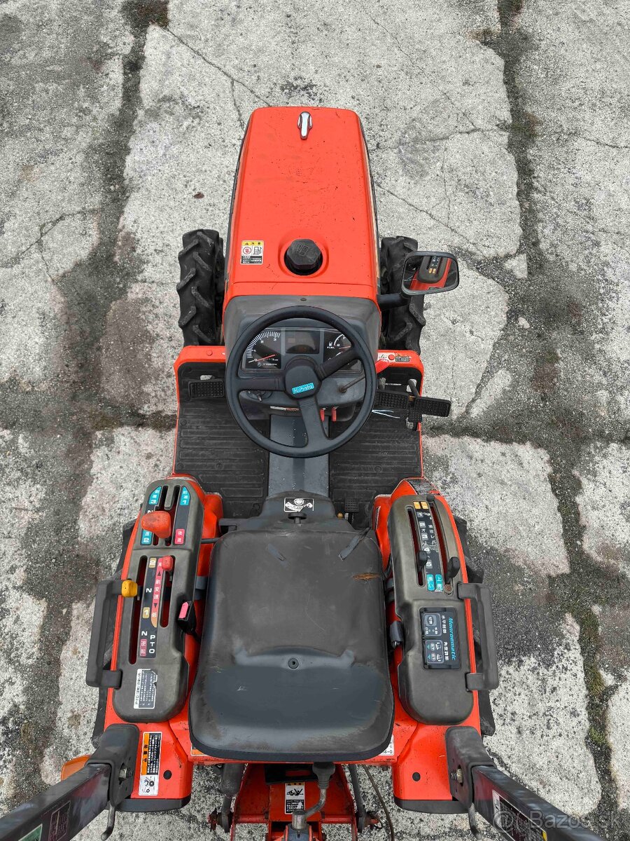 japonský malotraktor KUBOTA GB15 s rotavátorom - 7