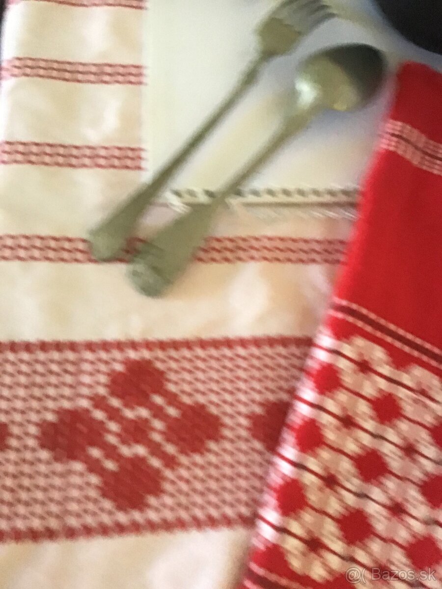 SMALTOVANý PEKáč,OBRUS S LUD.MOTíVOM - 7