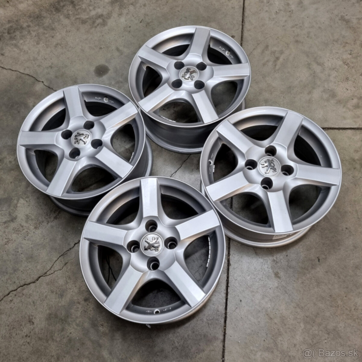 Hliníkové disky 4x108 R15 6,5J ET25 - 7