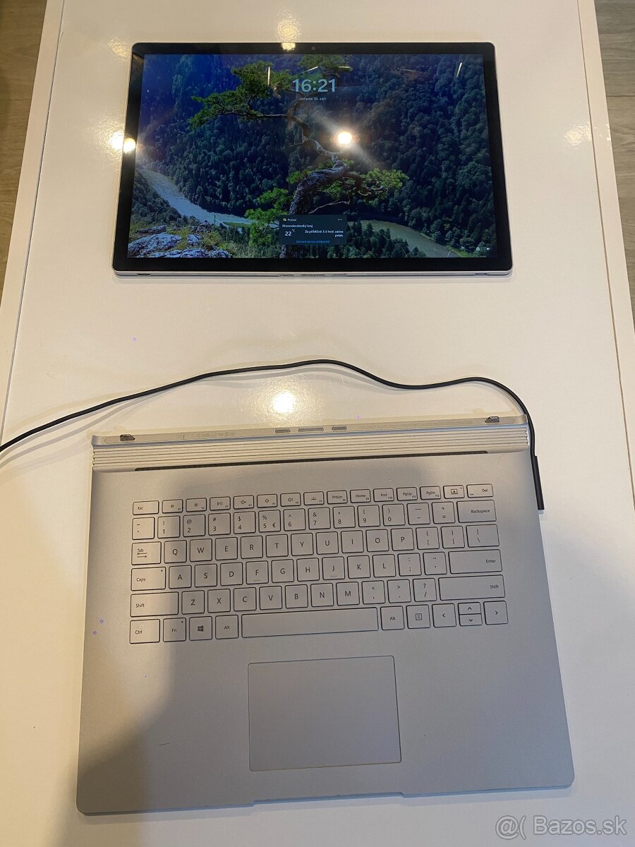 Surface BOOK 2 - 15palců, 16GB, 1TB, GTX1060, tablet, - 7